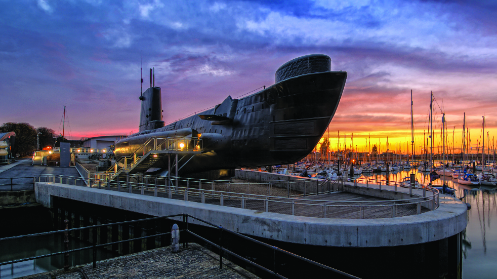 Royal Navy Submarine Museum in Portsmouth